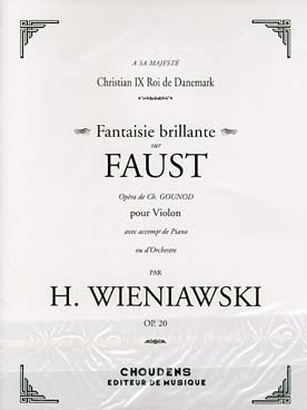 Illustration de Fantaisie brillante sur Faust de Gounod op. 20