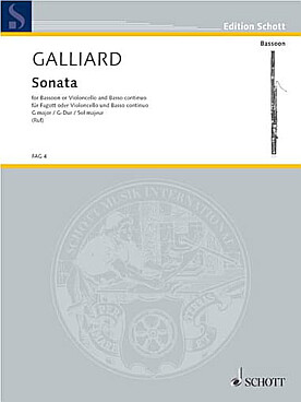 Illustration galliard sonate