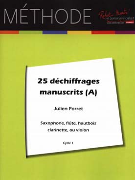 Illustration de 25 Déchiffrages manuscrits Vol. A