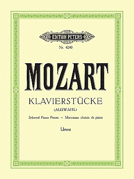 Illustration mozart klavierwerke vol. 3