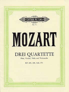 Illustration mozart quatuors (3) avec flute