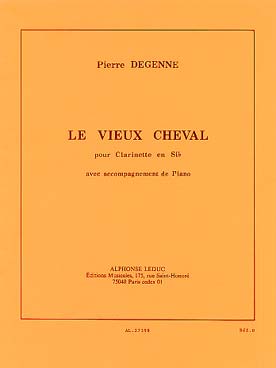 Illustration degenne vieux cheval (le)