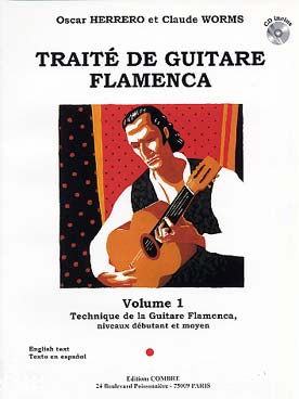 Illustration de Traité de guitare flamenca - Vol. 1 (avec CD) : débutant et moyen