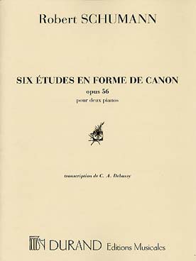 Illustration schumann etudes en forme de canon op. 56