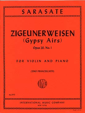 Illustration de Airs bohémiens (Zigeunerweisen) op. 20