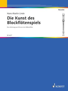 Illustration de Die Kunst des Blockflötenspiels