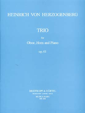 Illustration herzogenberg trio en re maj op. 61