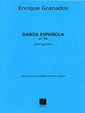 Illustration de Danse espagnole N° 10 (tr. Cáceres)