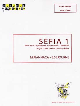 Illustration de Sefia 1 pour 7 et plus percussions