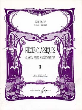 Illustration pieces classiques guitare vol. 3 (mauve