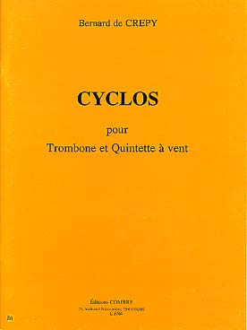 Illustration crepy cyclos pour trombone et quintette