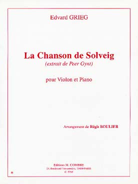 Illustration de Chanson de Solveig de Peer Gynt