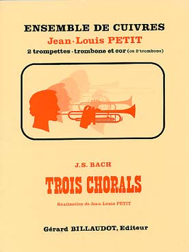 Illustration bach js chorals (3) pour 2 trp/cor/tbn