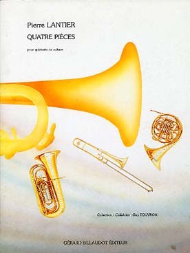 Illustration de Quatre pièces pour 2 trompettes, cor, trombone et tuba