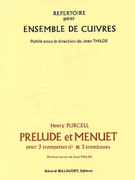 Illustration purcell prelude et menuet 3 trp/3 trb