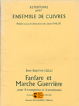 Illustration de Fanfare et Marche guerrière, tr. Thilde pour 4 trompettes et 4 trombones (C + P)
