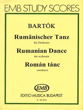Illustration de Danse roumaine pour orchestre