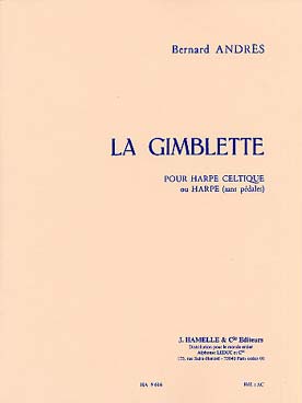 Illustration de La Gimblette variations sur un thème de style ancien pour harpe ou harpe celtique