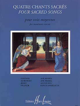 Illustration chants sacres (4) voix  moyennes