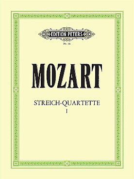Illustration mozart quatuors a cordes vol. 1