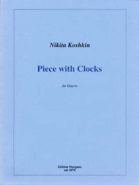 Illustration koshkin piece with clocks