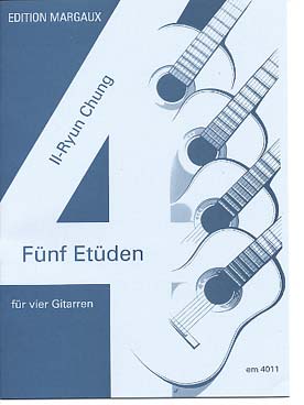 Illustration de 5 Études pour 4 guitares