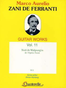 Illustration de Œuvres complètes pour guitare - Vol. 11 : Nuit de Walpurgis