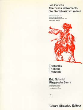 Illustration schmidt rhapsodia sacra trompette/orgue