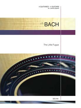 Illustration bach js petite fugue pour orgue bwv 578