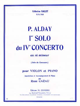 Illustration alday 1er solo du 4e concerto