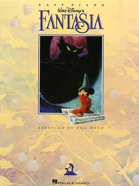 Illustration disney fantasia easy piano