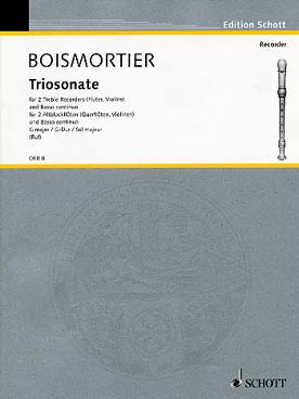 Illustration boismortier triosonate en sol maj