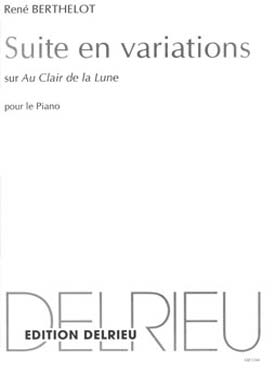 Illustration de Suite en variation sur au clair de la lune