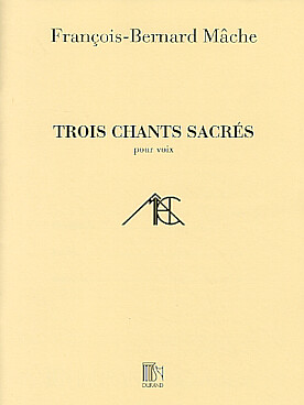 Illustration de 3 Chants sacrés pour mezzo-soprano et 3 petites plaques de chrysocale (bronze très dur)