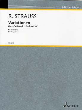 Illustration strauss r variations trio a cordes