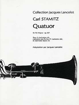 Illustration stamitz quatuor op. 8/1 en re maj