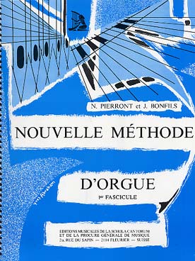 Illustration de Nouvelle méthode d'orgue - Vol. 1