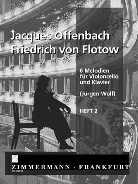 Illustration offenbach melodies (6) vol. 2 (flotow)