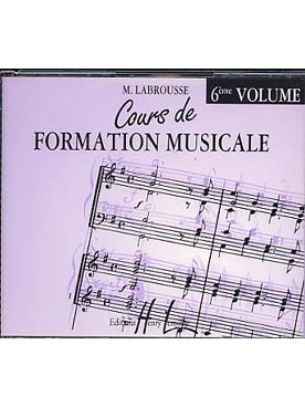 Illustration labrousse cours formation musicale 6*cd*