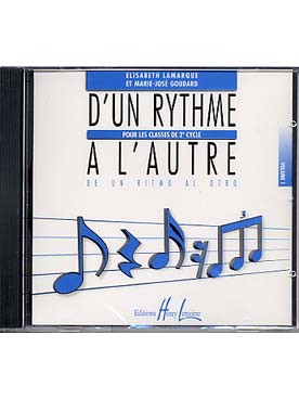Illustration de D'un rythme à l'autre - CD du Vol. 1