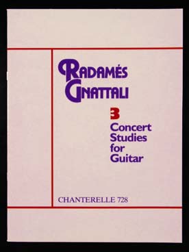 Illustration gnattali etudes (3) de concert