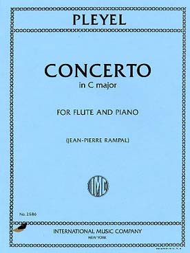 Illustration de Concerto en do M, réd. piano (Rampal)