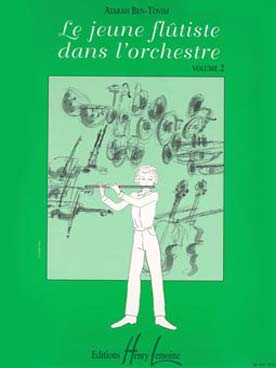 Illustration de Le Jeune flûtiste dans l'orchestre - Vol. 2 : Bach, Beethoven, Berlioz, Bizet, Dvorak, Mendelssohn, Rossini, Schubert, Mozart, Waldteufel, Smetana...