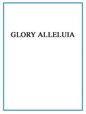 Illustration glory alleluia