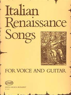 Illustration de ITALIAN RENAISSANCE SONGS