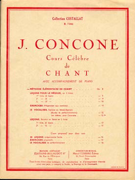 Illustration concone methode elementaire op. 8