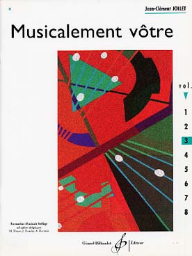 Illustration de Musicalement vôtre : exercices de lecture notes et rythmes - exemples musicaux à chanter ou jouer - Vol. 3 (IM3)