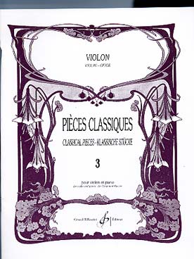 Illustration de PIÈCES CLASSIQUES (rév. P. Sciortino) - Vol. 3 : facile