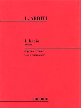 Illustration arditi il bacio pour soprano ou tenor