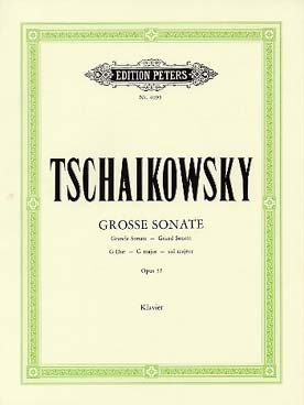 Illustration tchaikovsky grande sonate sol maj op. 37